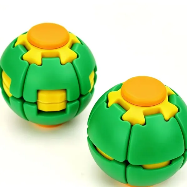 Colorful 3D-Printed squeeze-format: A Dual-Function Finger Spinner That Can Be Pressed and Rotat