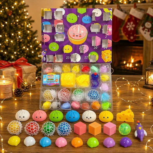 Mystery Baozi 24-Day Fidget Squishy Countdown Calendar image 7