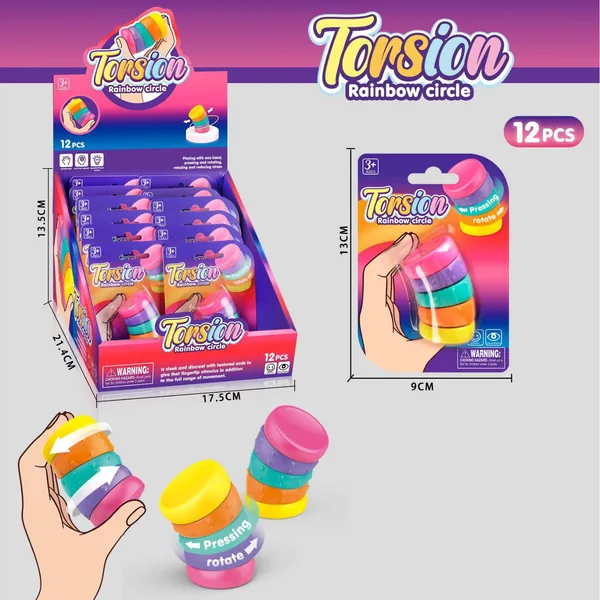 Twist-and-Spin Finger Spinner(24PCS/BOX) image 3
