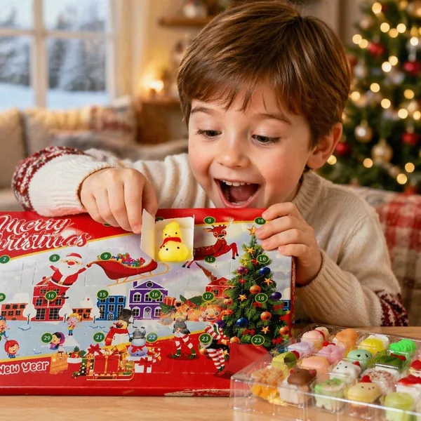 2026 Christmas Countdown Calendar Squeeze Toy squeeze-format Blind Box image 3