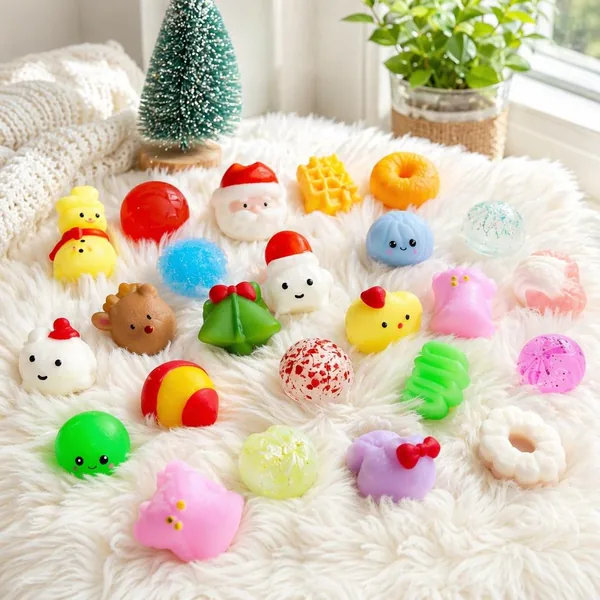 2026 Christmas Countdown Calendar Squeeze Toy squeeze-format Blind Box image 4