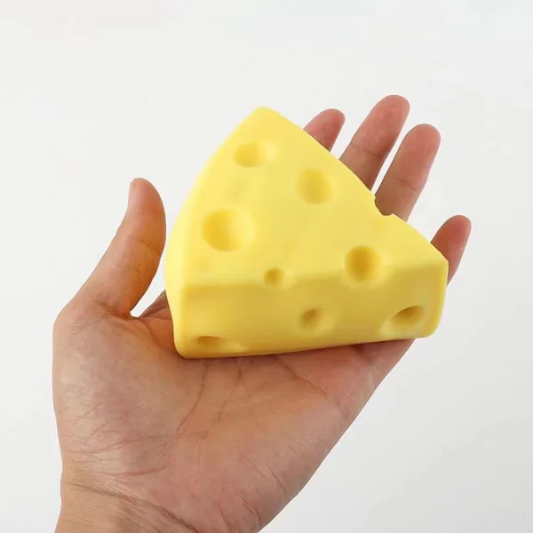Squeeze and Squish Fun: squeeze-format Toys (Flour & Cheese), 12-Piece Display Box (Pretend Play Toys image 2