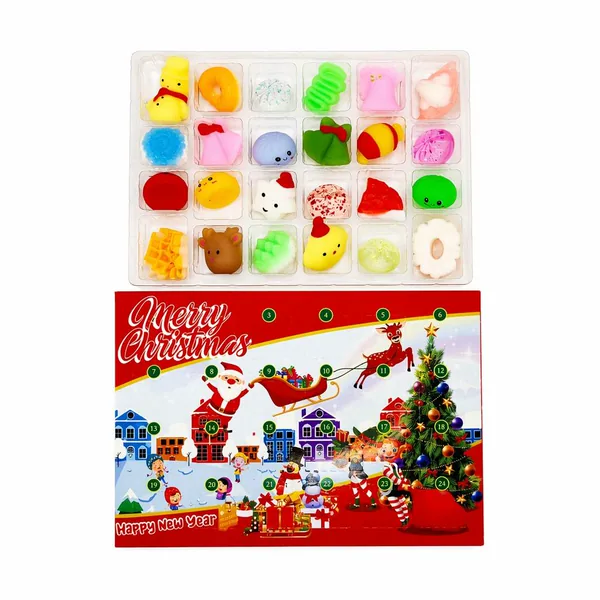 2026 Christmas Countdown Calendar Squeeze Toy squeeze-format Blind Box