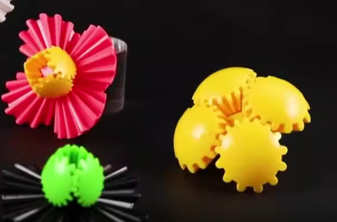 3D Rotating Gear Rubik’s Cube(24PCS/BOX) image 3