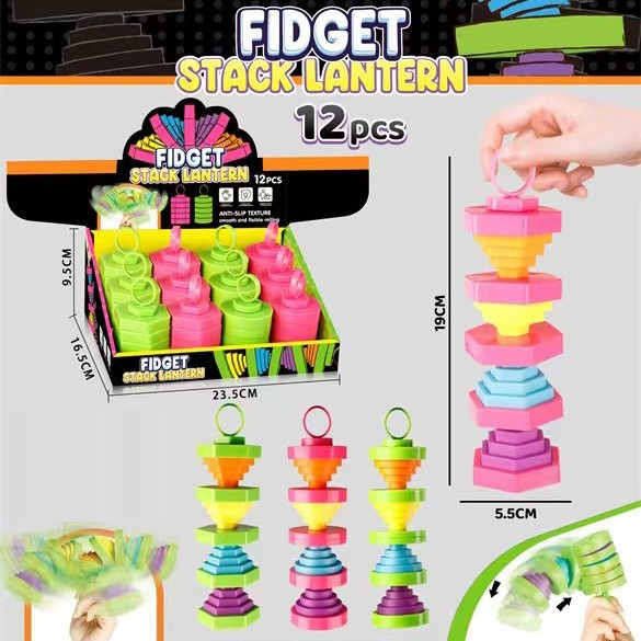 squeeze-format Stacking Toy(16PCS/BOX) image 3