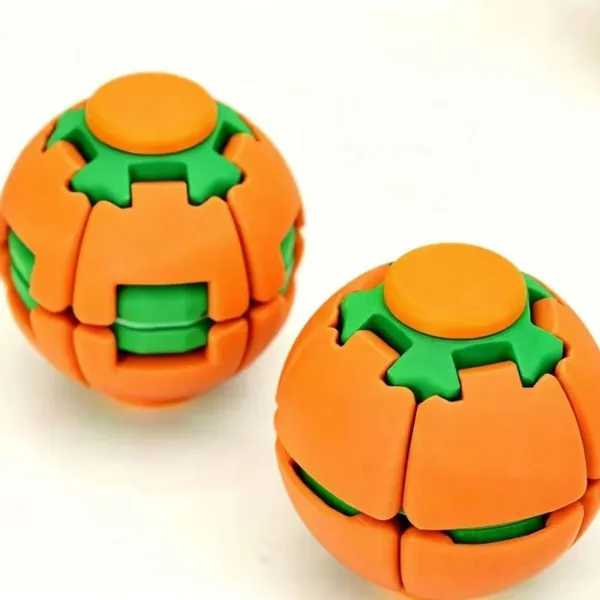 Colorful 3D-Printed squeeze-format: A Dual-Function Finger Spinner That Can Be Pressed and Rotat image 2
