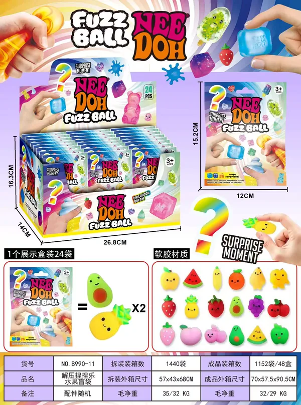 VegetableStress-squeeze-format Squeezing Toy